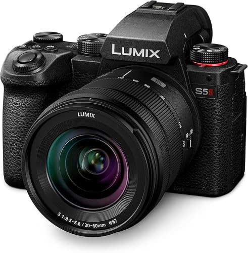 Miniatura 2 de Panasonic LUMIX S5II Cámara sin espejo, 24.2MP Full Frame con AF híbrido de fase, nueva tecnología Active I.S. y grabación ilimitada 4:2:2 de 10