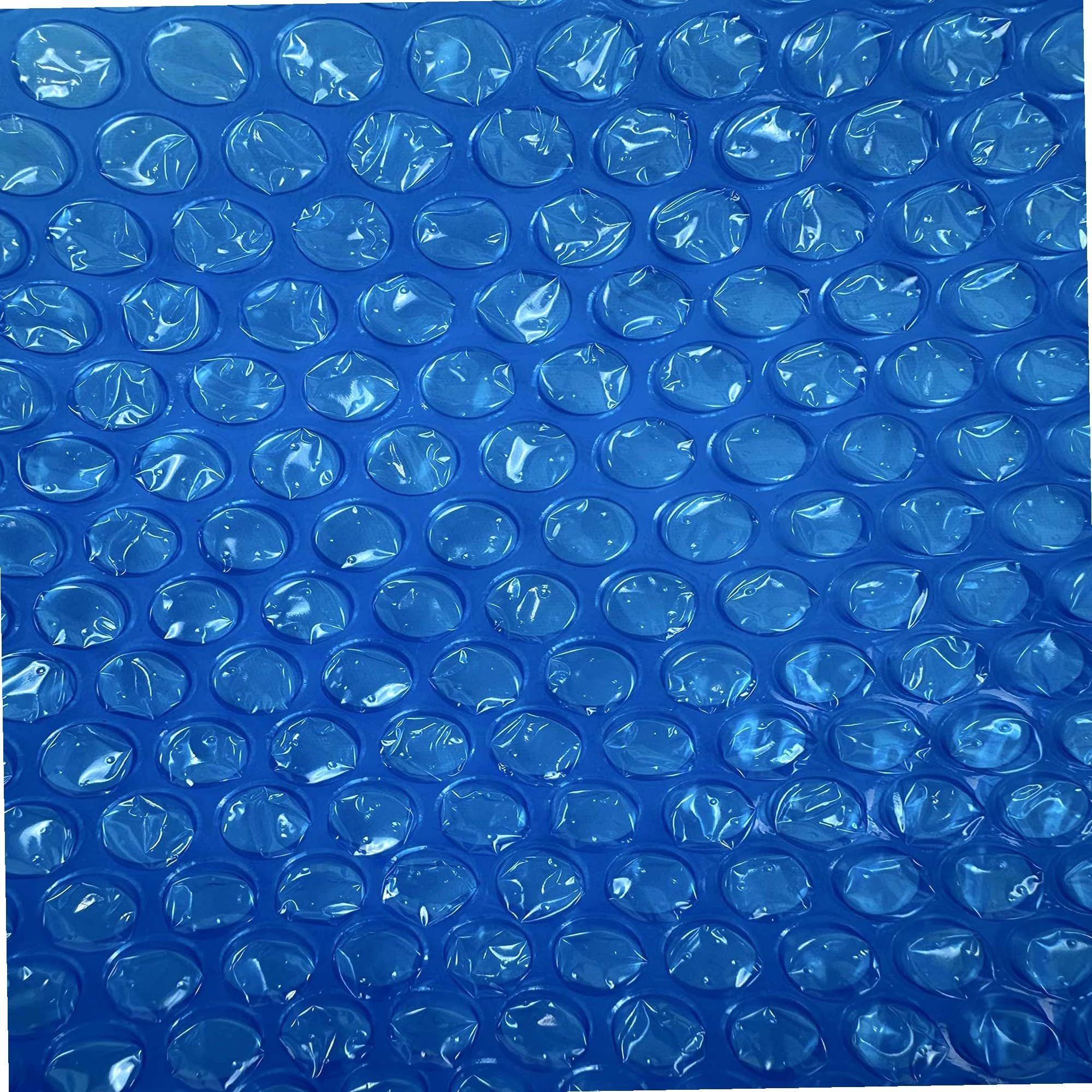 WERKA PRO Bâche à Bulles Ronde Polyéthylène 180 Microns - Traitement Anti-UV - Ø 3,56 m pour Bassin Ø 3,66 m - Bleu - Chauffage Solaire Économique Eau Piscine