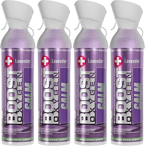 Miniatura 57 de Boost Oxygen Recipiente grande natural de 10 L | Soporte respiratorio para recuperación aeróbica, altitud, rendimiento y salud (paquete de 2)