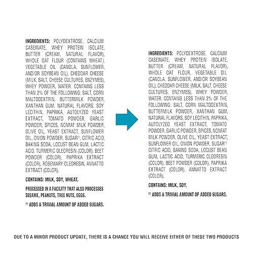 Miniatura 9 de Quest Nutrition Galletas de queso, explosión picante de cheddar, 0.35 onzas de proteína, bajas en carbohidratos, hechas con queso real, 12 unidades