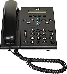 Cisco Telefone IP unificado 6921 CP-6921-CL-K9 = aparelho fino, POE, fonte de alimentação não incluída, gerente de comunicação necessário