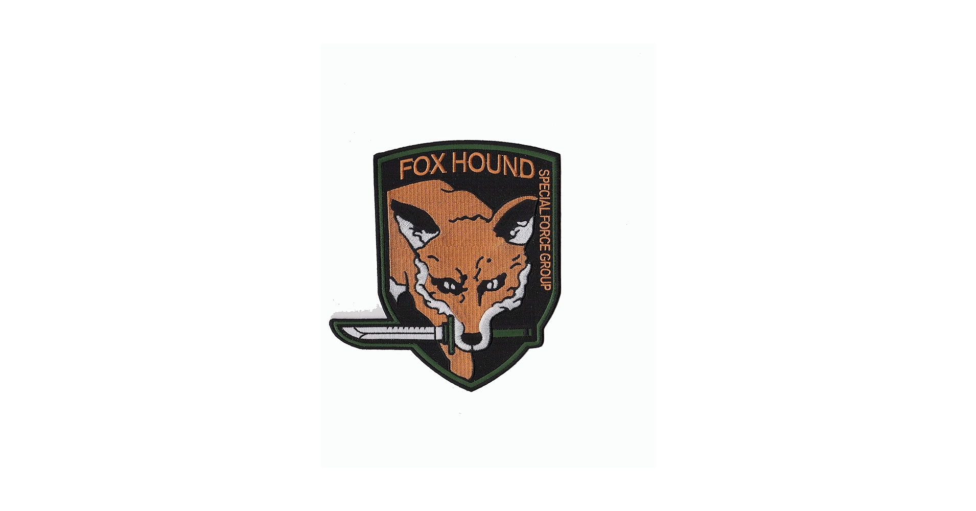 Amazon.com: Metal Gear Solid Foxhound Iron on Patch Solid