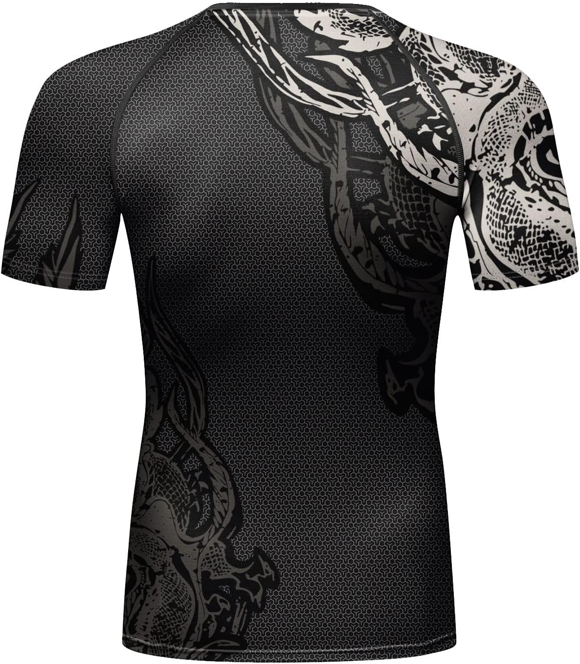 Men’s Workout Compression Short Sleeve Shirts & Base Layer Pants Set Fitness Running Suits Sports Top & Bottom Sets
