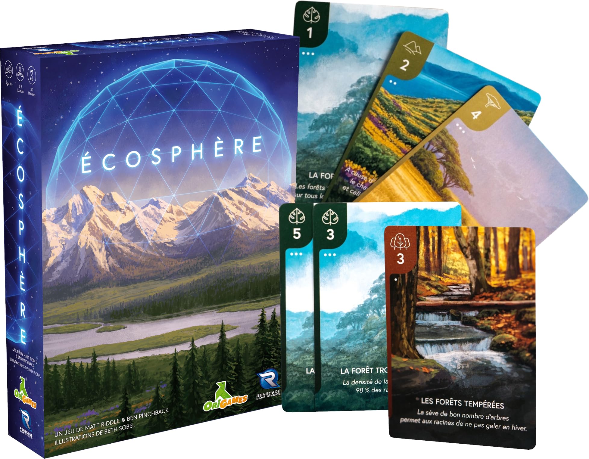 Ecosphere - Gioco da tavolo, versione francese, L