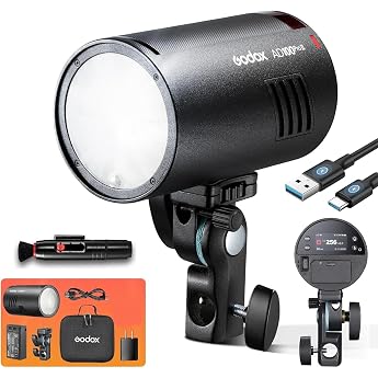 Godox AD100Pro II Flash Pocket Flash 100Ws TTL/M/Multi Functions 2.4GHz Wireless X System 1/8000HSS 0.01-1.5s Flash Sequence 490 Flashes Full Power GODOX AD100 Pro II Flash AD100PROII