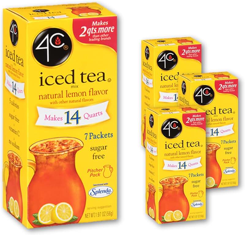 4c iced tea packets