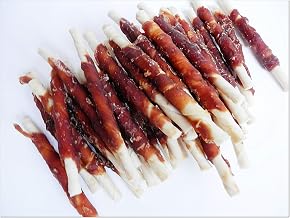 DriedDogTreats Natural Dog Treats Duck Twists for Dogs 500g | Rawhide Dog Chew & Tripe Sticks - Long Lasting Chewy Snacks for All Breeds & Sizes