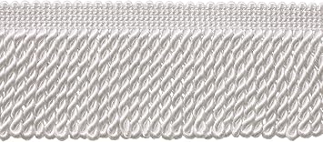 Bullion Fringe Trim - Cream Ivory, 10 Yards, Style EF25, Polyester, Dry Clean Only