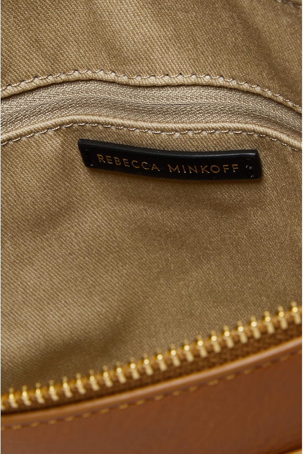 Rebecca Minkoff Mab Crossbody w/Studs Caramello One Size - Image 3