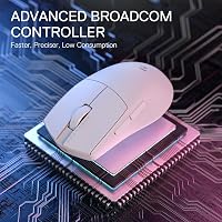 Redragon M916 PRO Vezeték Nélküli Gamer Egér, 49g Ultrakönnyű, 26K DPI, Ergonomikus Kialakítás, Programozható Gombok, 3 Csatlakozási Mód 4
