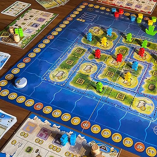 Miniatura 5 de Rio Grande Games: Glory Islands - Juego de mesa Pirate Adventure. 2-4 jugadores. Edades 14+, 30-60 minutos de juego