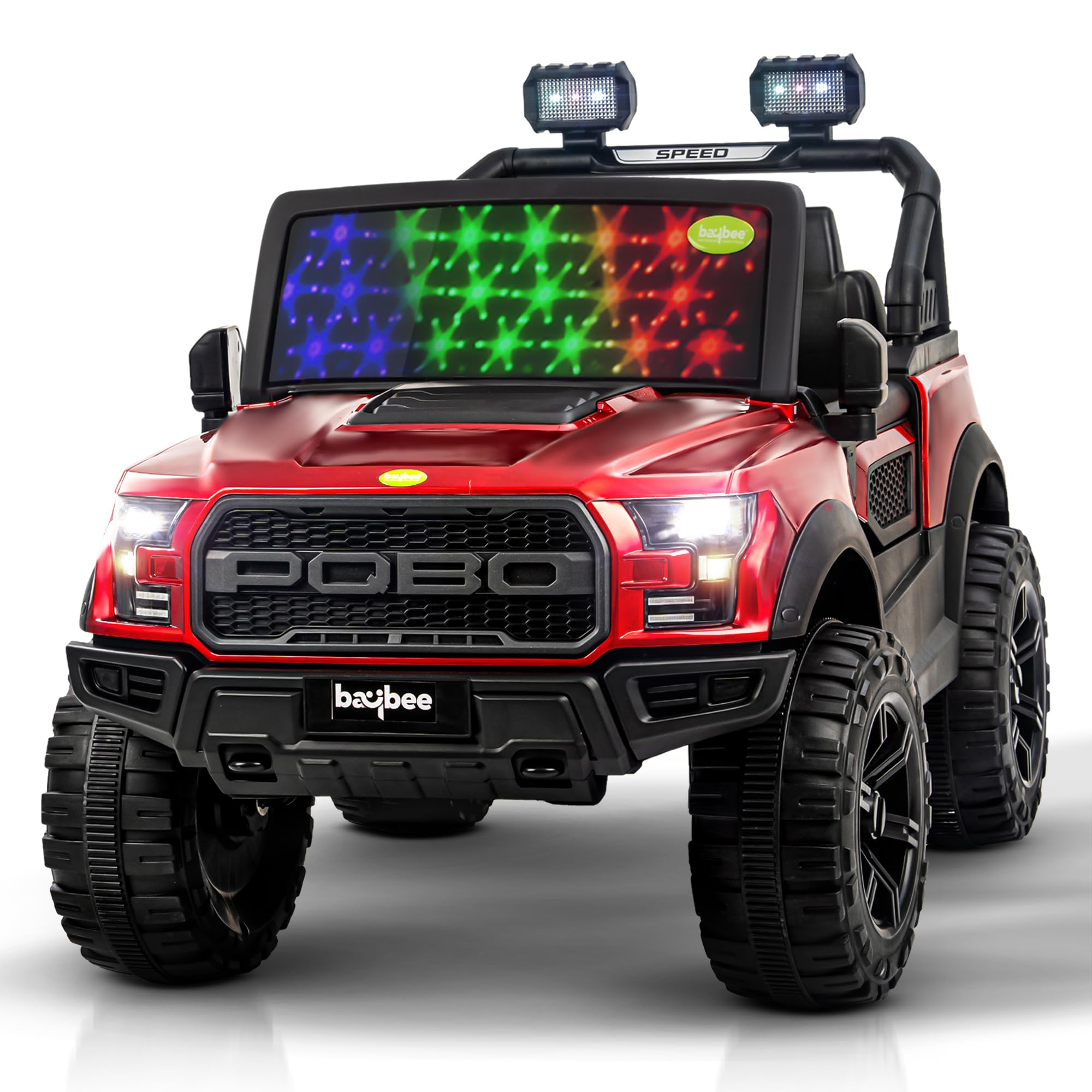 Baybee Bronco 4×4 Battery Operated Jeep for Kids, Ride on Toy Kids Car with RGB Windshield Light & Music | Baby Big Battery Car | Electric Jeep Car for Kids to Drive 3 to 8 Years (Painted Red) (B0DFGZ1KFV) Amazon Price History, Amazon Price Tracker