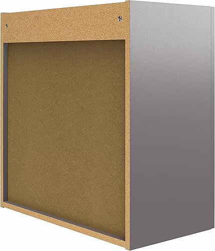 Miniatura 8 de SystemBuild Evolution Camberly - Armario de pared enmarcado de 24 pulgadas, gris grafito