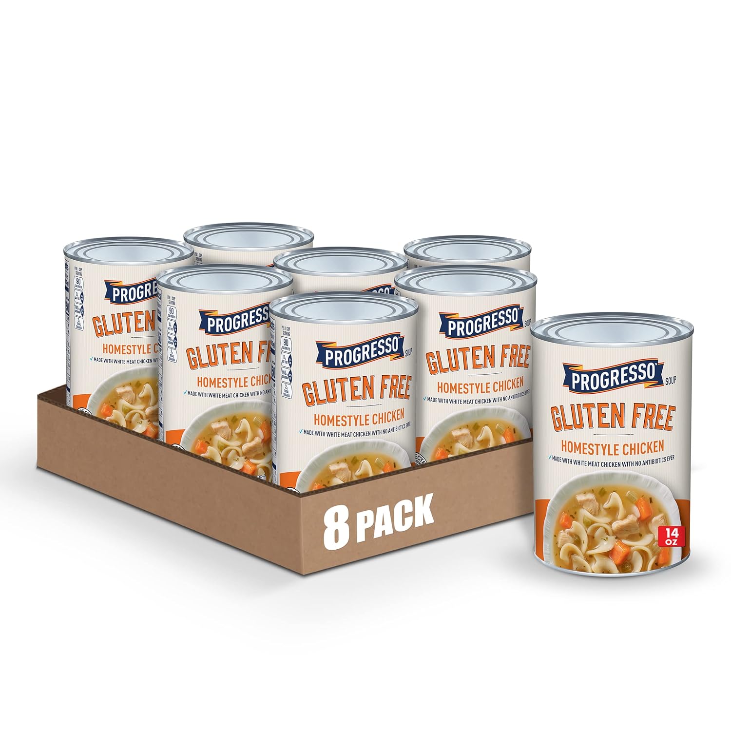 Progresso Gluten Free Homestyle Chicken Soup, 14 oz. (Pack