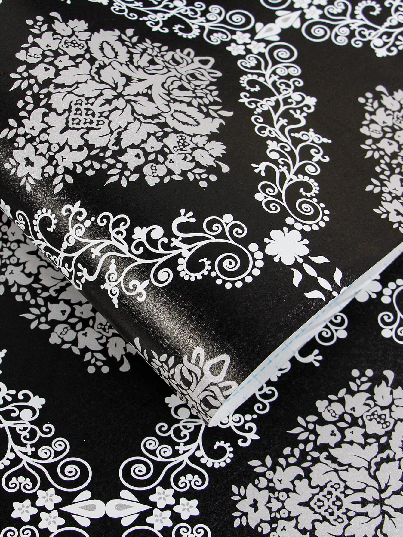 See full amazon price history chart for LAAYO Wallpaper for Bedroom 3D Wallpaper Wall for Home Wall Decor Wallpaper for Walls (45cm x 250cm, Black Damask) LAAYO Wallpaper for Bedroom 3D Wallpaper Wall for Home Wall Decor Wallpaper for Walls (45cm x 250cm, Black Damask) (B0BVZL3R65) Amazon Price History, Amazon Price Tracker