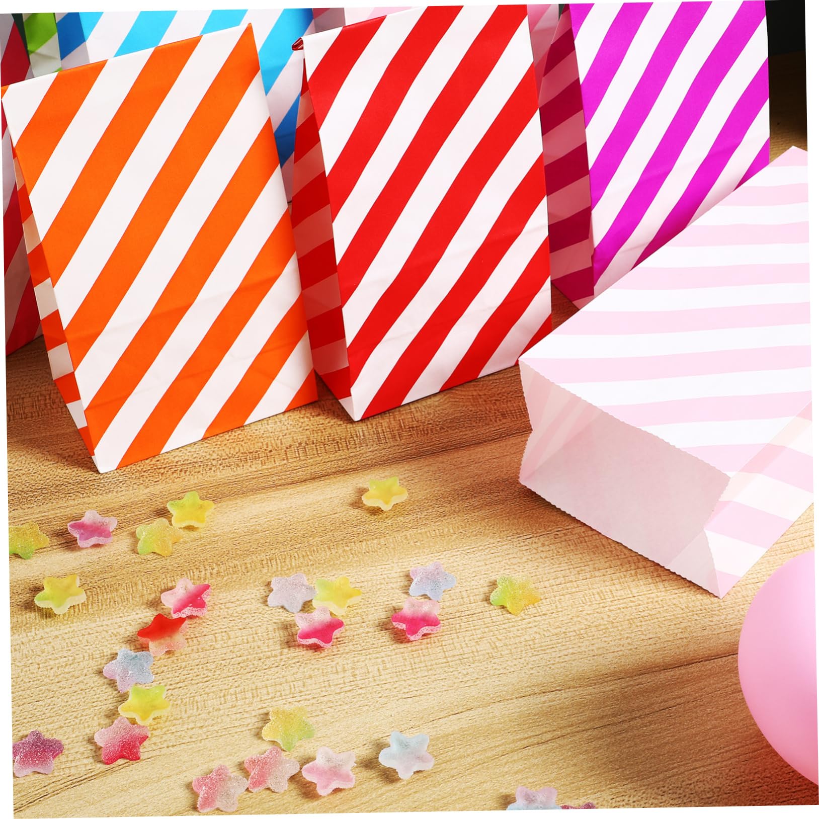 VERDANVERSE 80piezas Bolsas De Obsequio De Colores Bolsas De Dulces y Fiestas Para Golosinas Para Eventos y Celebraciones