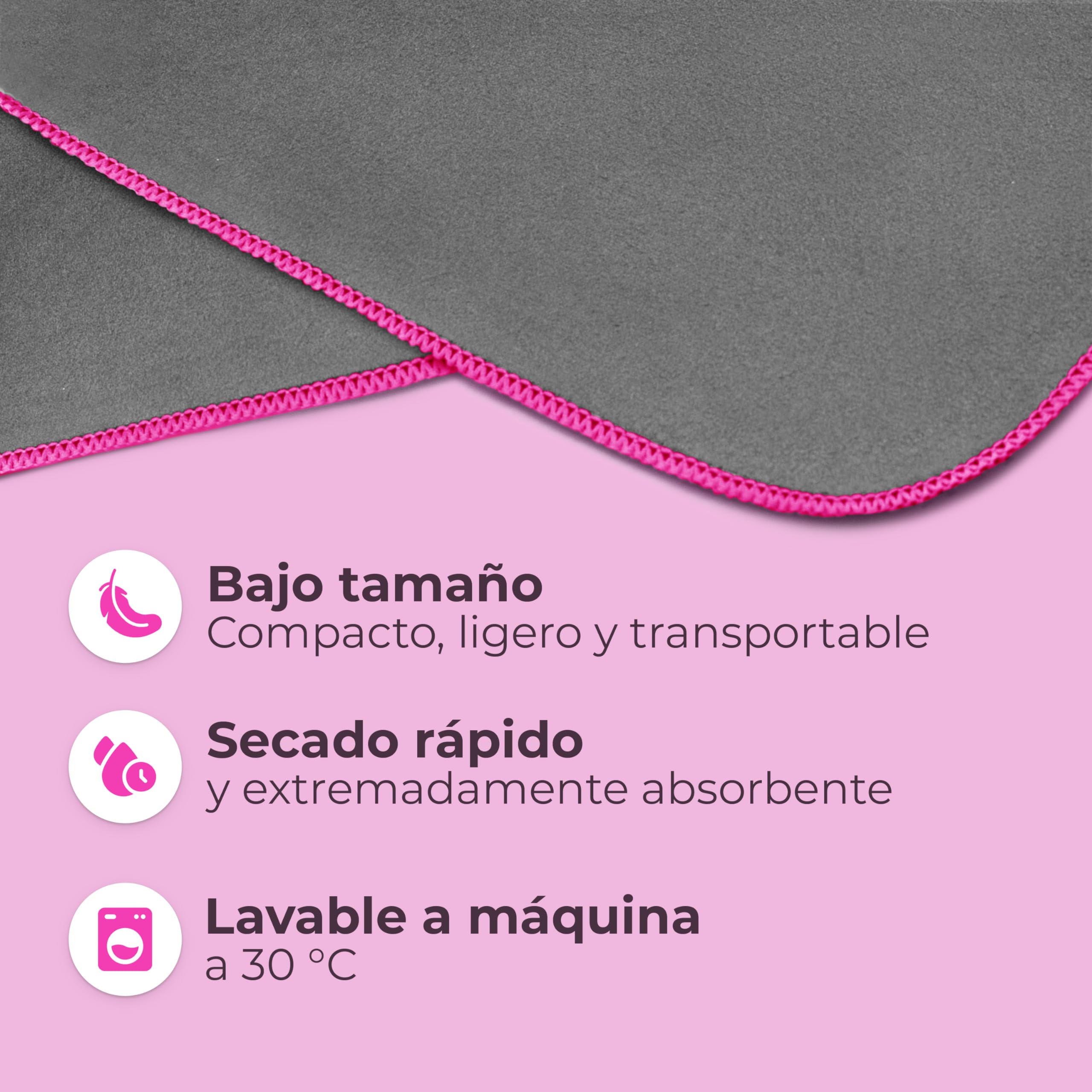 NirvanaShape Toalla Poncho 2 en 1 de Microfibra para Adultos – Albornoz de Secado Rápido y Ayuda para Cambiarse, Ideal para Viaje, Surf, Camping, Sauna y Playa