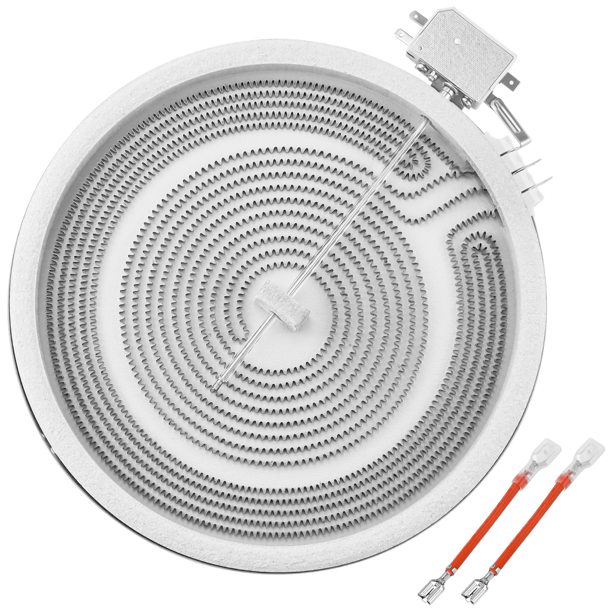 Photo 1 of 12 Inch WB30T10130 Haliant Surface Element Burner Compatible with G-E, Radiant Surface Element Replace AP4344395, PS2321564, 1474216 by Fetechmate - 1 Year