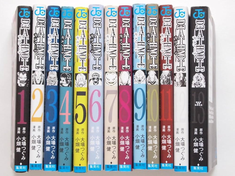 Death note 1.2.3.4.5.6.7.8.13巻セット DEATH NOTE Vol.1-13 Manga complete Lot Set Comic Japanese