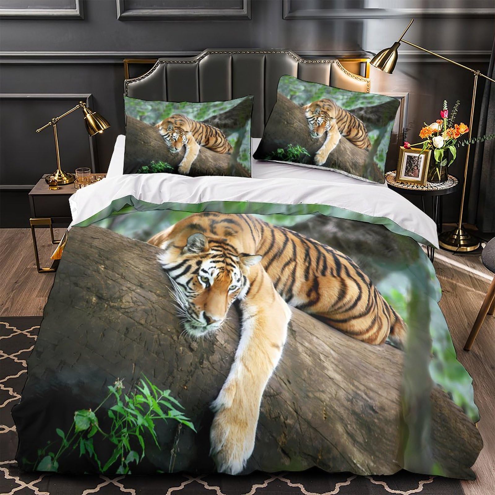 Lit enfant tennis déco de chambre sportive avec parure super king