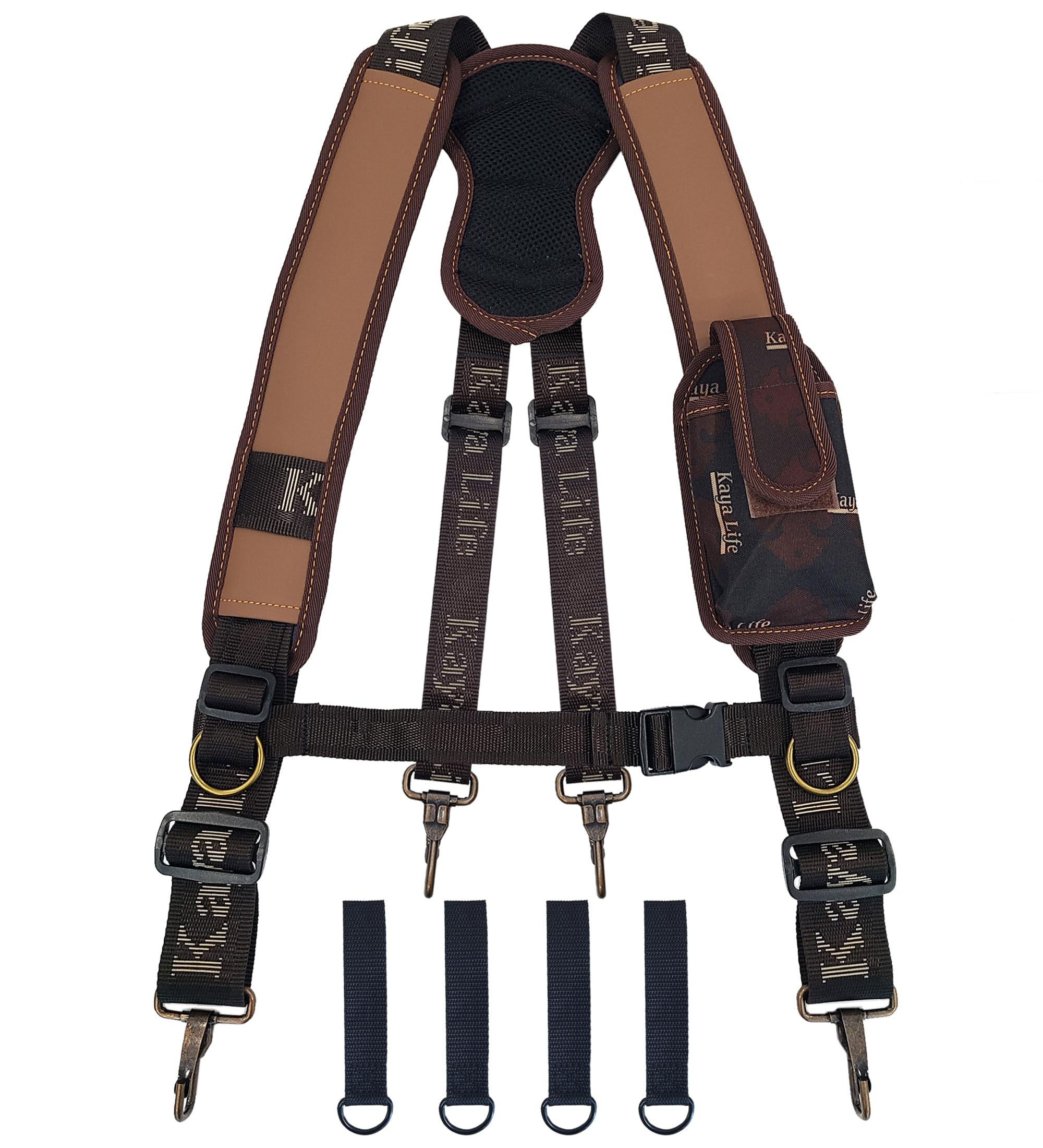HW GLOBAL Tool Belt Suspenders Carpenter Framers Technicians