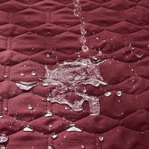 Miniatura 5 de RBSC - fundas para sofá reclinables (2019) para el hogar, 100% impermeable, antideslizante, lavable, protección si tienes mascotas, bebés, perros,