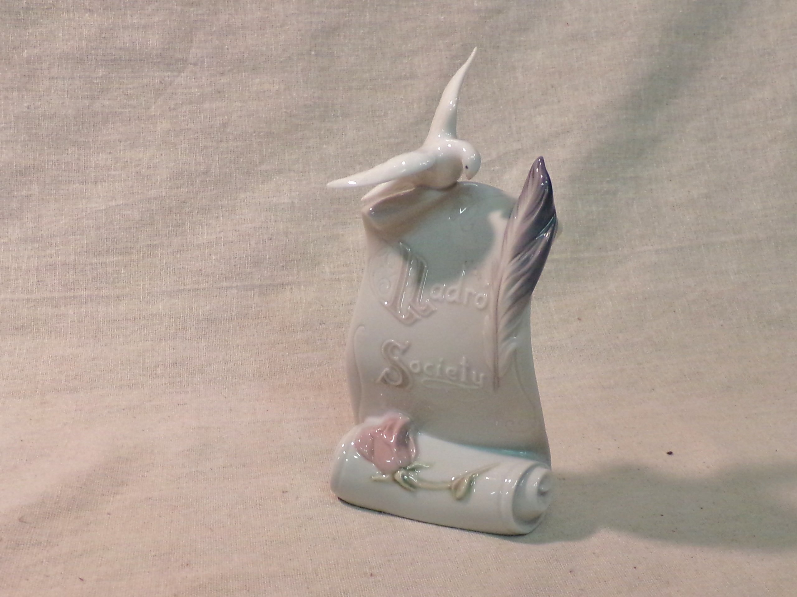 Amazon.co.jp: ヴィンテージLladro Collectible Lladro磁器社会Plaque