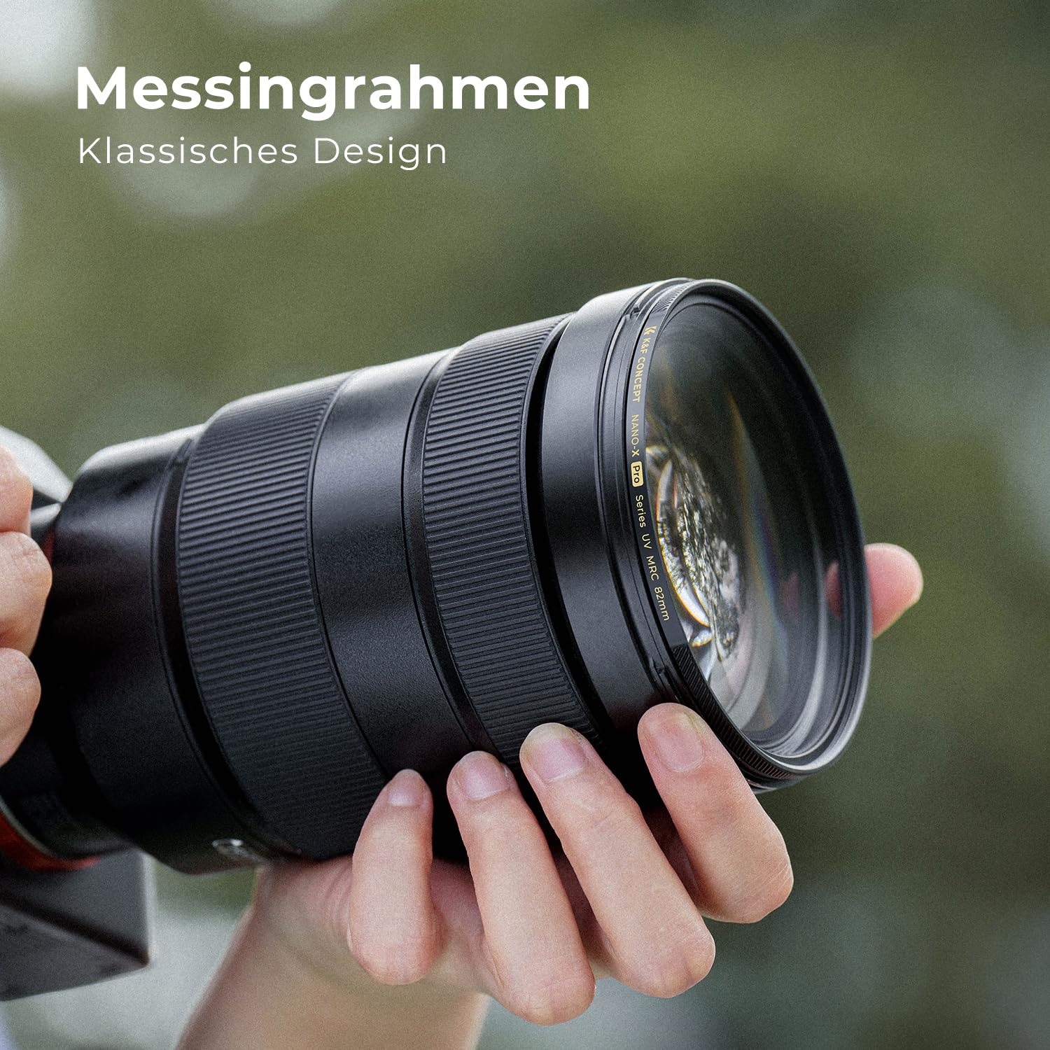 K&F CONCEPT UV Filter 46mm 0,15% Ultra-niedrige Reflexion Schutzfilter | HD Bild bei 1200mm-Super-Teleobjektive,wasserdicht,kratzfest,Nano-Xcel Pro,FV901