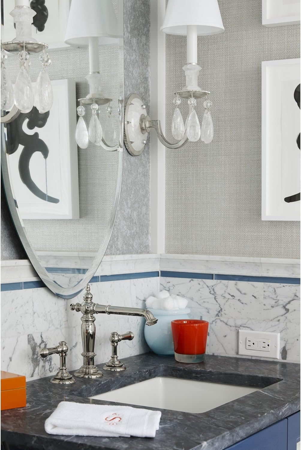 Greatest Product KOHLER K-72760-SN Artifacts Bathroom sink spout with Column design, Less Handles, Vibrant Polished Nickel