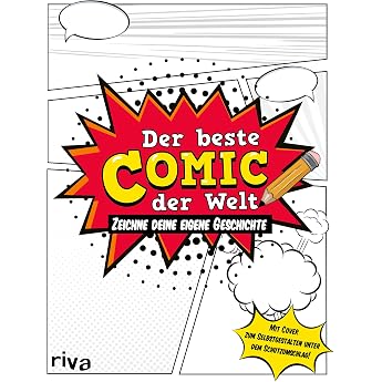 Der beste Comic der Welt   Mit Cover zum Selbstgestalten Zeichne deine eigene Geschichte