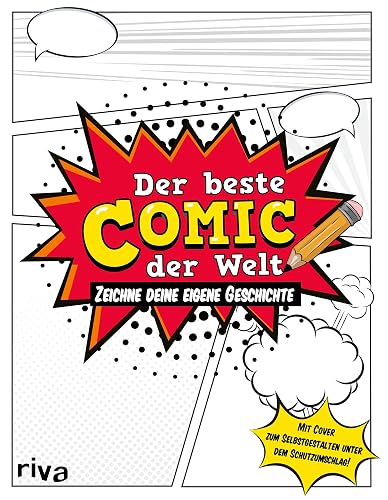 Der beste Comic der Welt – Mit Cover zum Selbstgestalten: Zeichne deine eigene Geschichte
