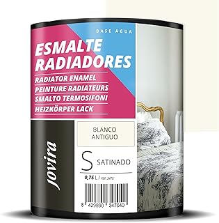 JOVIRA PINTURAS Peinture Radiateurs Décore et protège tous les types de radiateurs à eau et de tuyaux de chauffage (750 millilitres, Blanc Ancien)
