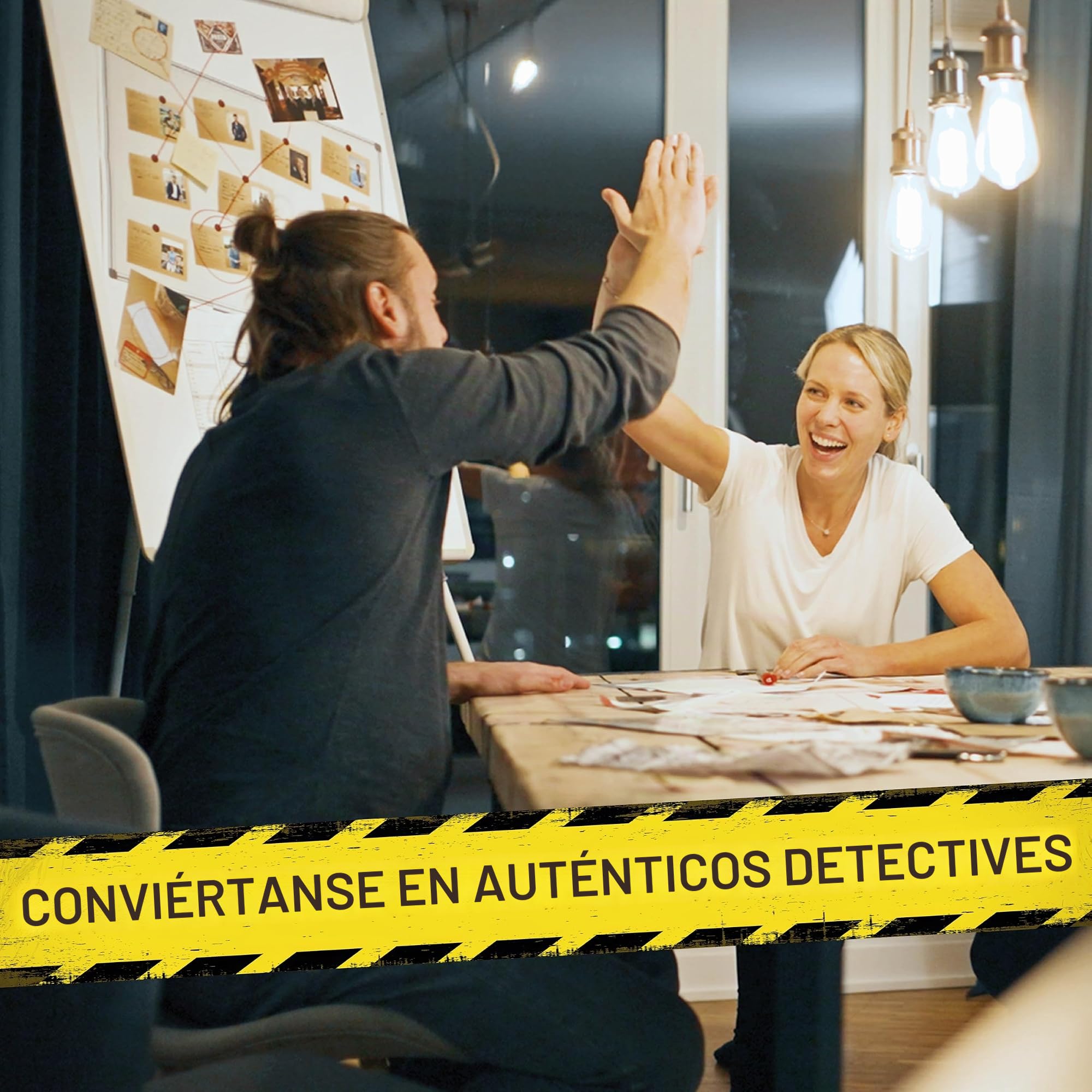Hidden Games Local do Crime – O Caso de Pedralva Pequena – Jogo de detetive Realista em português, Murder Mystery, Jogo de Sala de Fuga, 1-6 jogadores