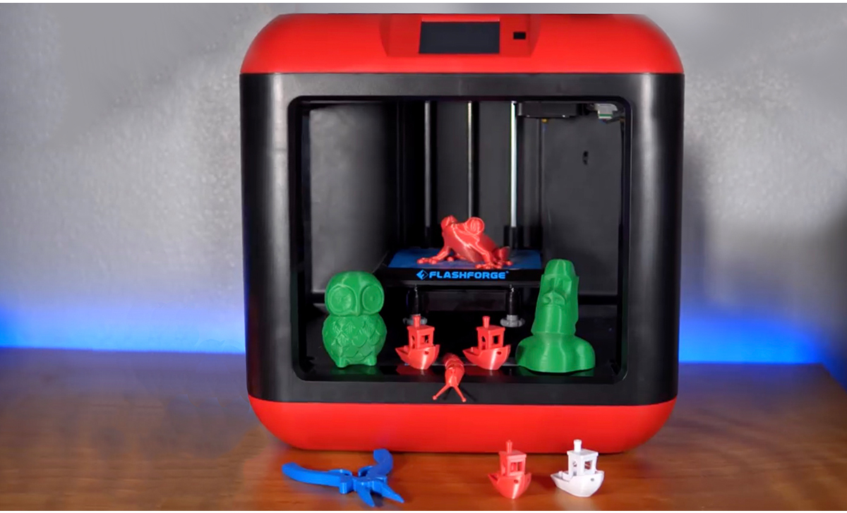 Flashforge Finder 3d printer by WOL3D with 1 filament free