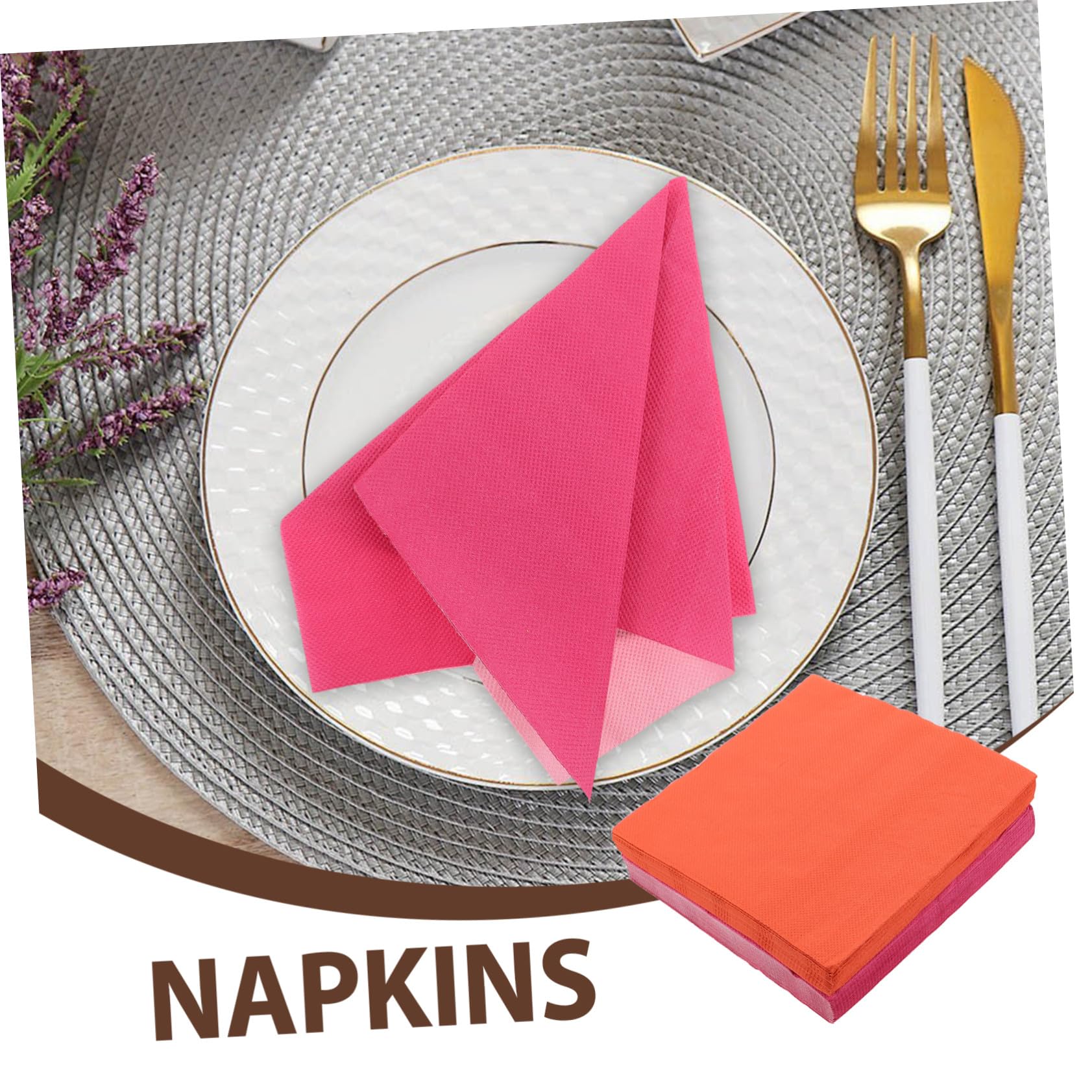 PRETYZOOM 160 Pezzi Tovaglioli Carta Colorati per Feste e Matrimoni Decorativi e Monouso Tovaglioli Eleganti per Compleanni Shower e Bagno Resistenti e Versatili per Ogni Occasione