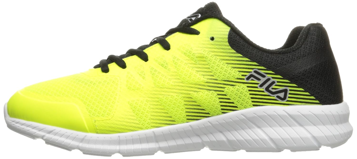 yellow fila shoes for men