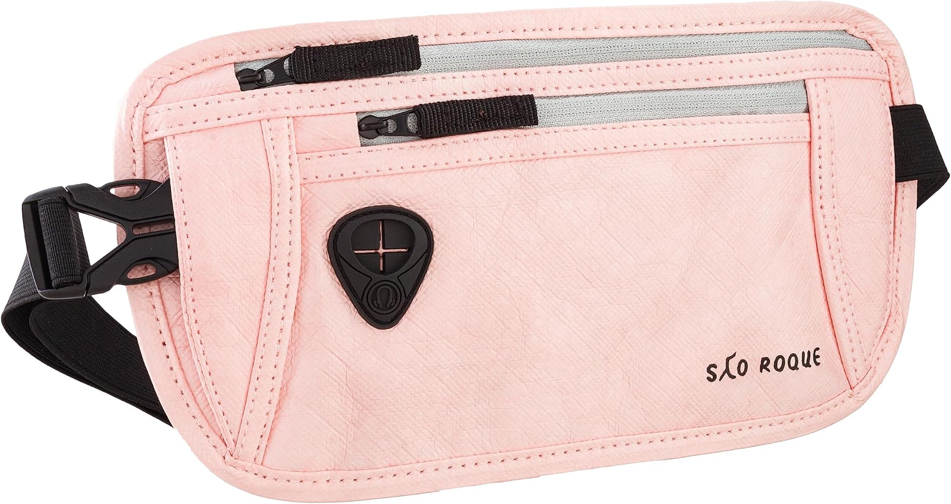 SAO ROQUE ® Marsupio Da Donna E Uomo (S), Accessorio Da Viaggio Con Blocco RFID, Marsupio Elegante, Cintura Per Denaro In Elegante Effetto Pelle, Piatto, Pesca In Pelle (S), S, Cintura Per - Foto 3