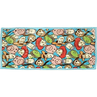 丸眞 ロングブランケット ディズニー トイストーリー フェイシーズフレンズ H80×W150cm かわいい ふわふわ おしゃれ 防寒グッズ 2245027000