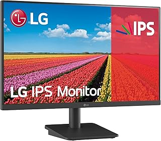 LG 24MS500-B - Monitor Full HD, 24", Pantalla IPS, (1920x1080), 16:9, 5 ms, 100 Hz, Black Stabilizer, Reader Mode, Flicker Safe, Negro