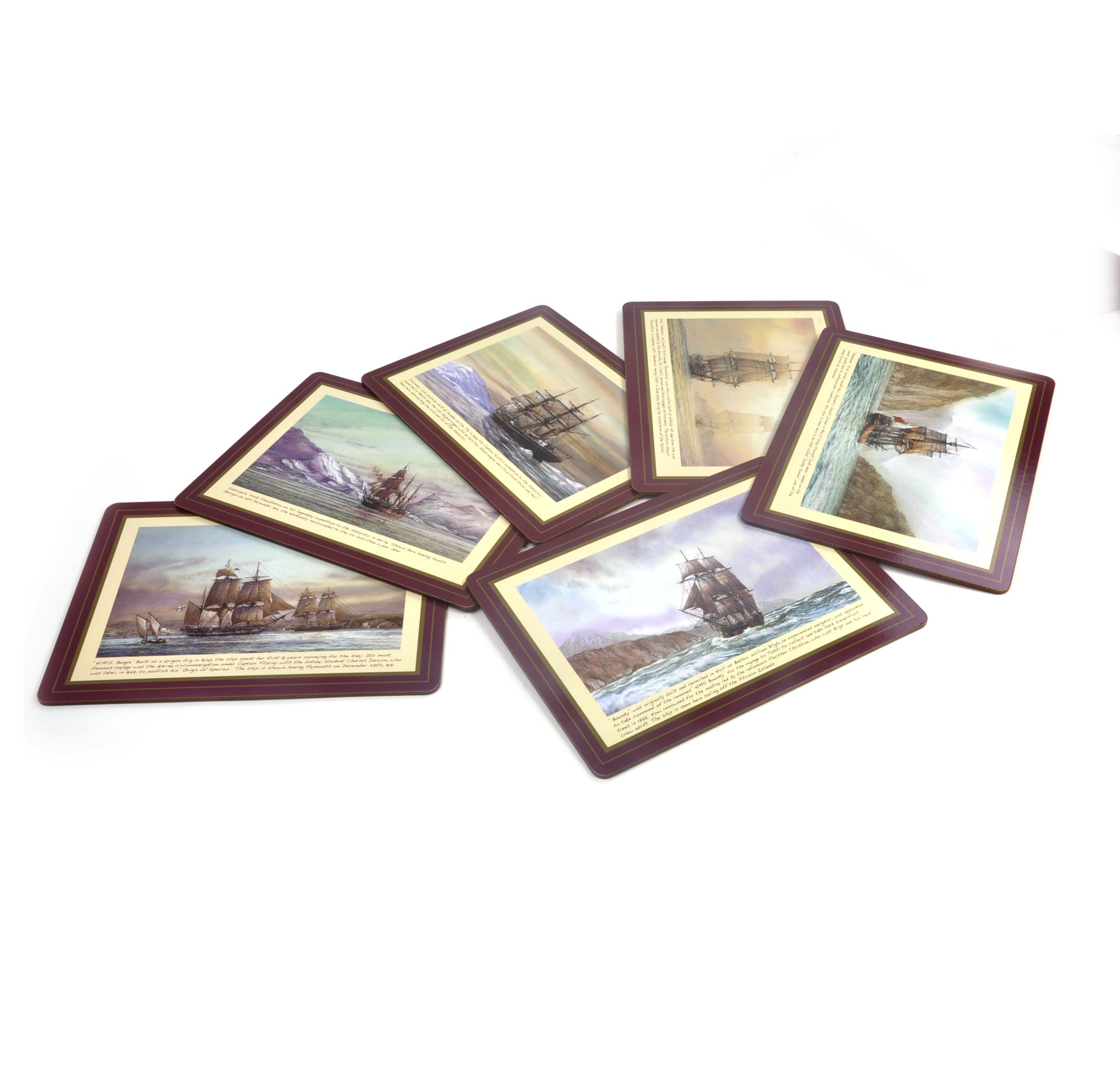 Nauticalia Nicht Zutreffend Ocean Explorer Tablemats, 11.5" X 8.5"