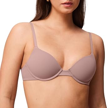 Womens Lift Up Underwire Bra for Small Bust | T-Shirt Bras, Padded, Support, Small Chests, 32AA-38A