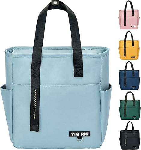 Lonchera para mujereshombres GrandePequeña bolsa de almuerzo aislada a prueba de fugas para el trabajo, bolsa de almuerzo reutilizable para niños y