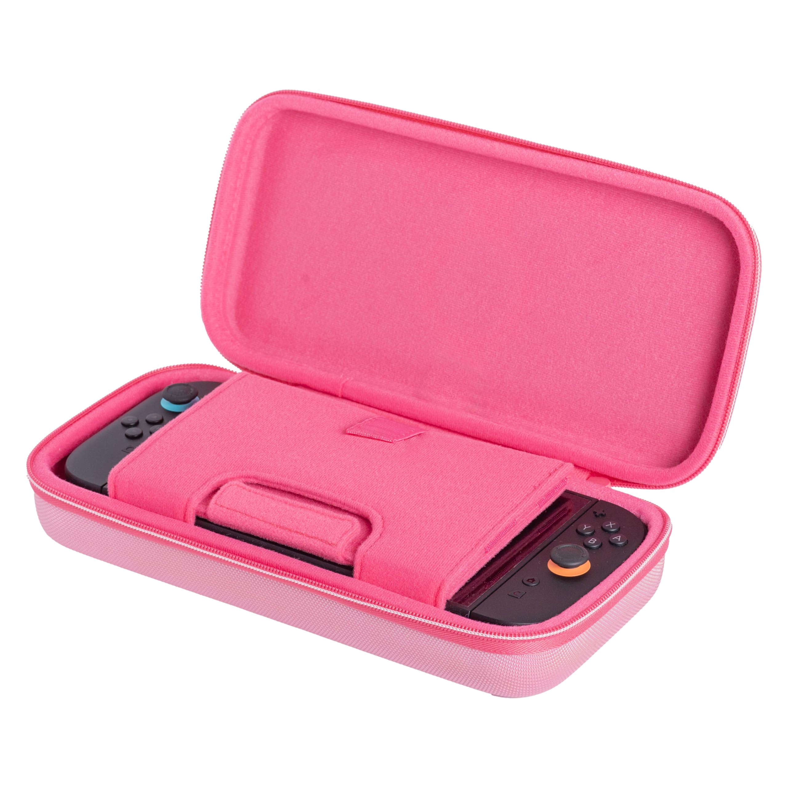 R.D.S. INDUSTRIES, INC. - Game Traveler licencjonowana luksusowa walizka podróżna do Nintendo Switch, Nintendo Switch 2, OLED, Princess Peach (PP12)