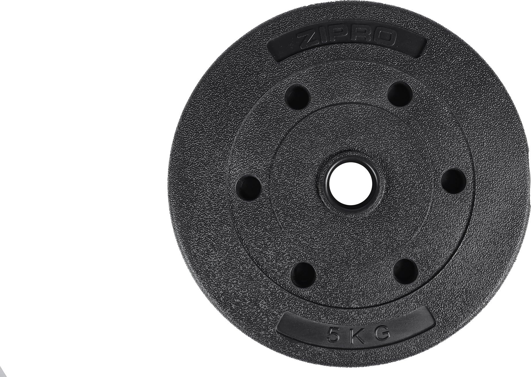 ZIPRO Ciężarki do hantli 5 kg bitumiczne ciężarki 31 mm hantle obciążniki do hantli