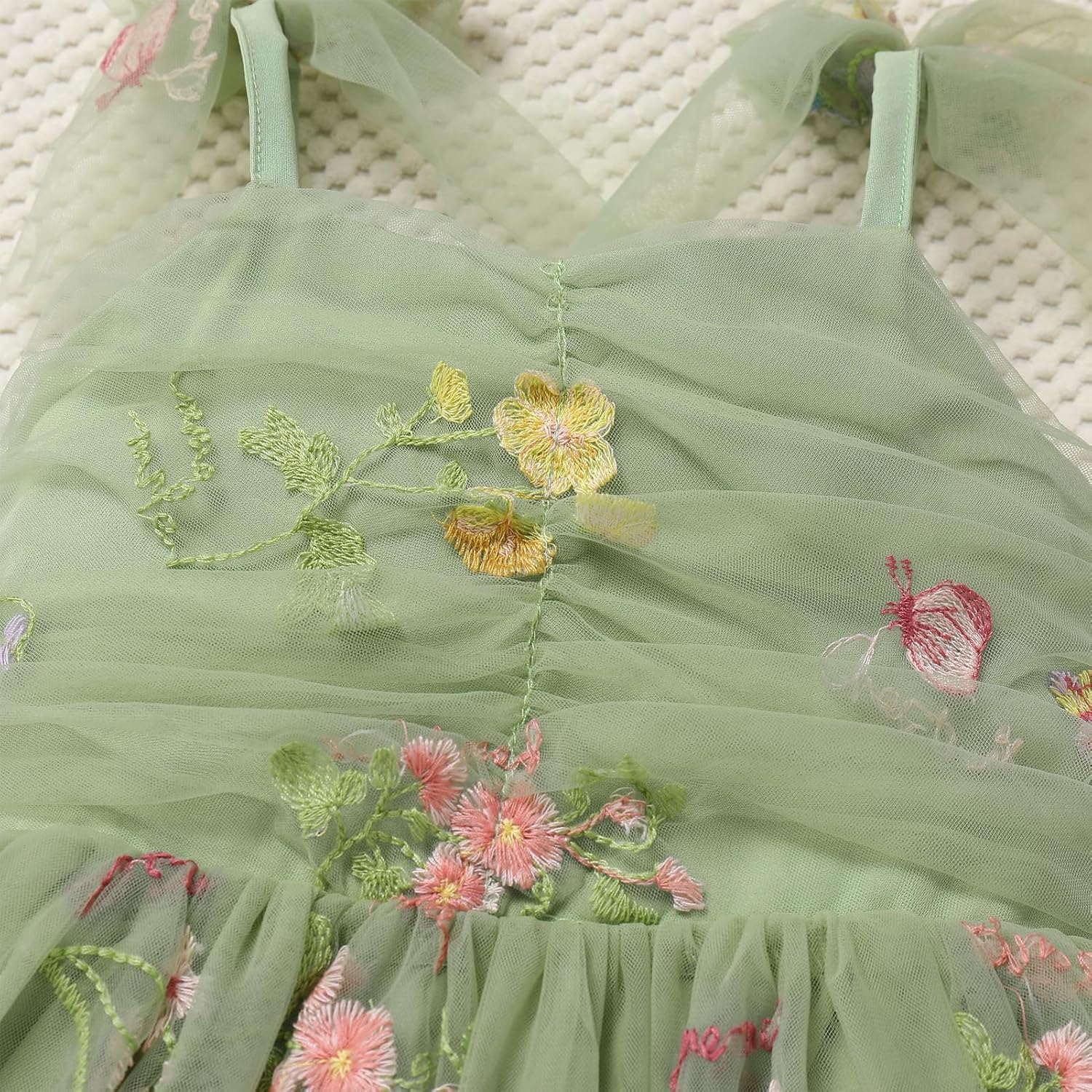 Baby Girls Tutu Dress Summer Sleeveless Backless Princess Birthday Party Dresses Sequin Ruffle Tulle Bowknot Sundress