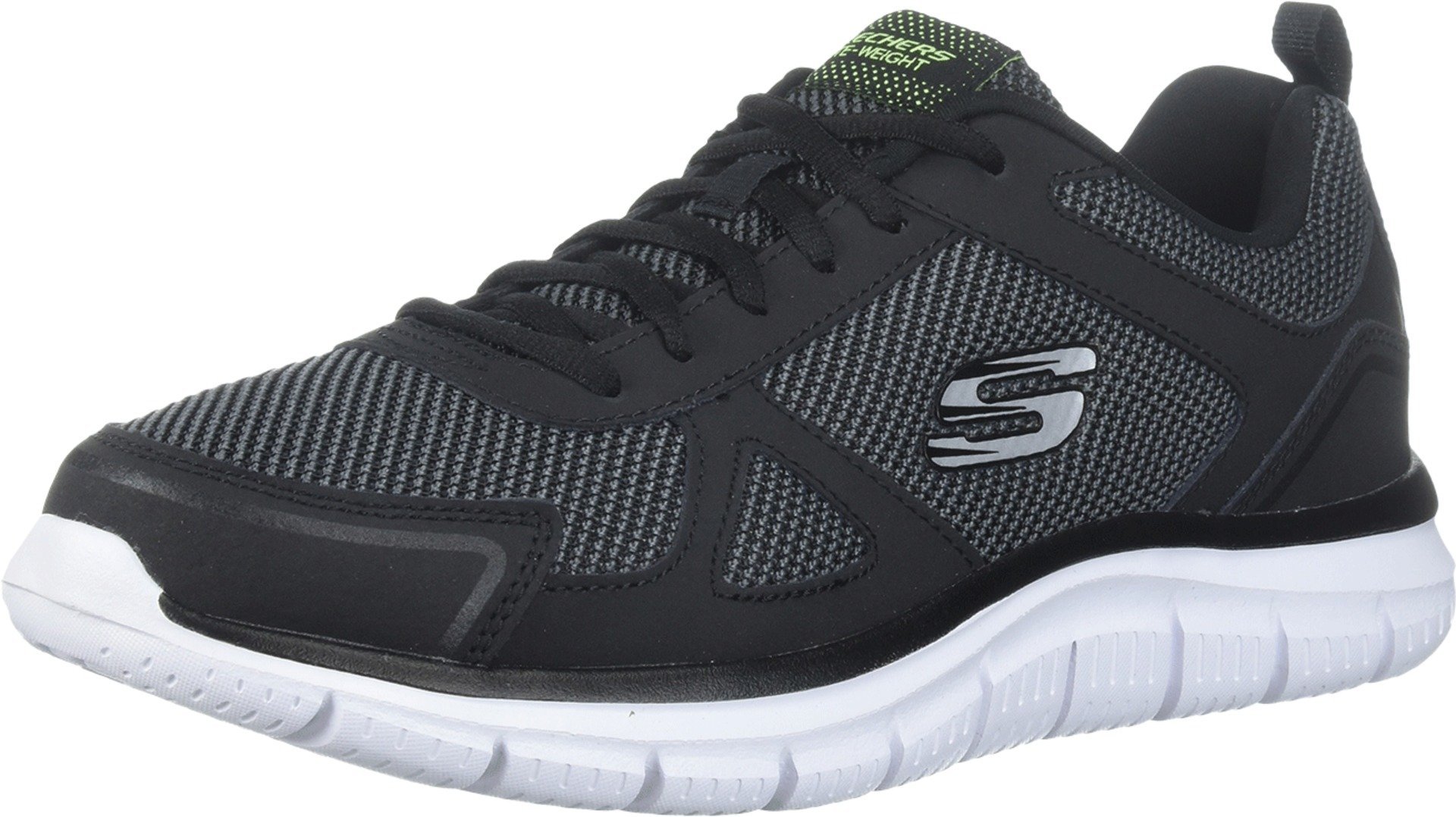 Skechers Herren 52630 Sneakers, Schwarz Weiß, 41 EU