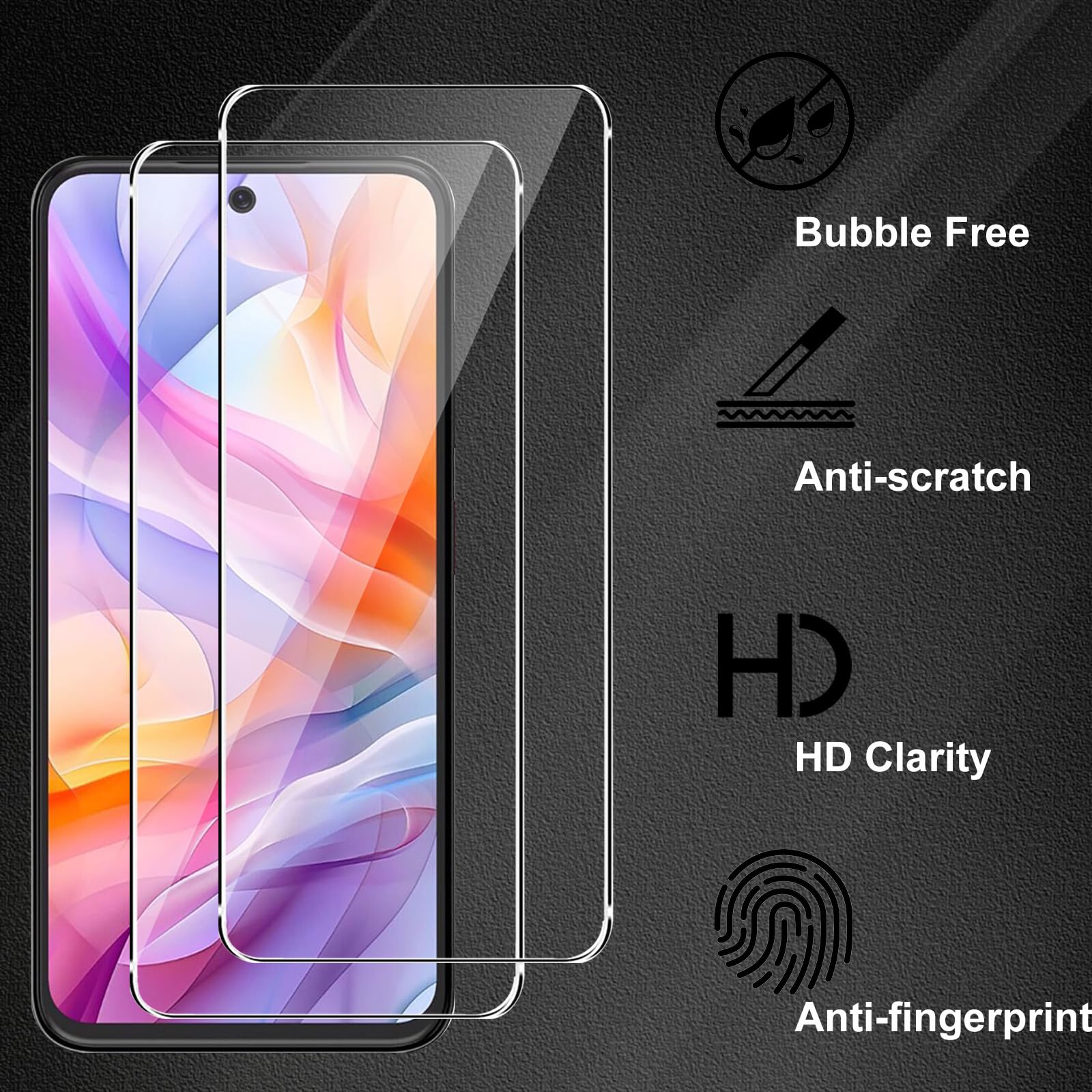 Pellicola ZTE Blade V70 Max 3mk Arc+ | Protezione Schermo Curvo Gel