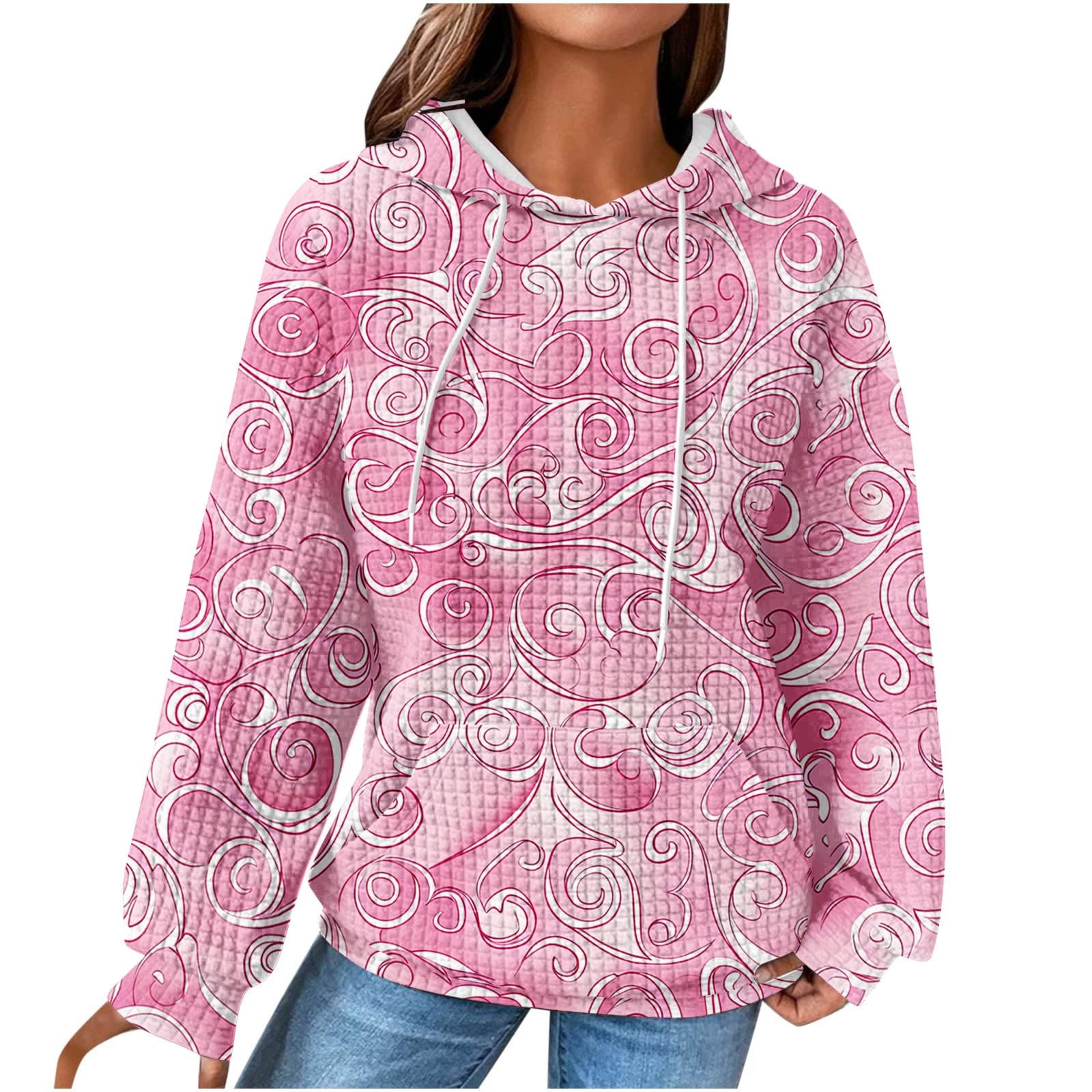 Sweat a Capuche Femme Sport Sweatshirt Confortable Sweat-Shirt Col V Outerwear Chic Streetwear Classique aux Couleurs Assorties Veste à Manches Longues Haut Couleur Unie Quotidien Hiver Vêtements
