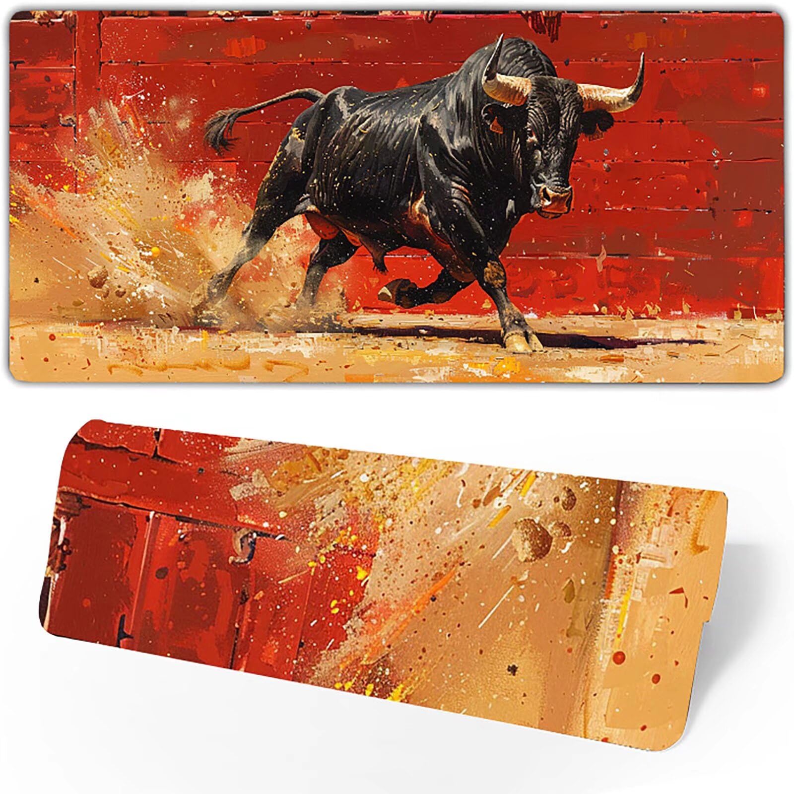 Gamingowa podkładka pod mysz, czarna, XXL, 1400 x 600 x 3 mm, XXL, podkładka pod mysz, akcesoria gamingowe z antypoślizgową podkładką, wodoodporna i trwała, do ozdabiania myszy i klawiatury, Office