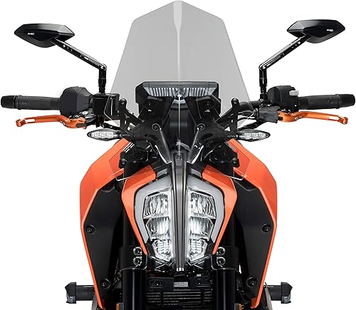Miniatura 2 de Puig Pantalla de nueva generación desnuda KTM 125/390 Duke 17'-20 C/Light Smoke